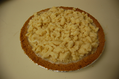 Sour Cream Pear Pie